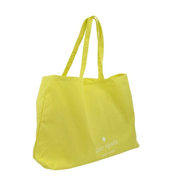 NWT Kate Spade LOGO Large Canvas Shopper Tote - Picture 7 of 9